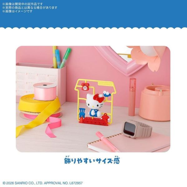 預購27年4月 萬代 組裝模型 SNAP SCENE 三麗鷗明星“Welcome Home" 中盒8入 