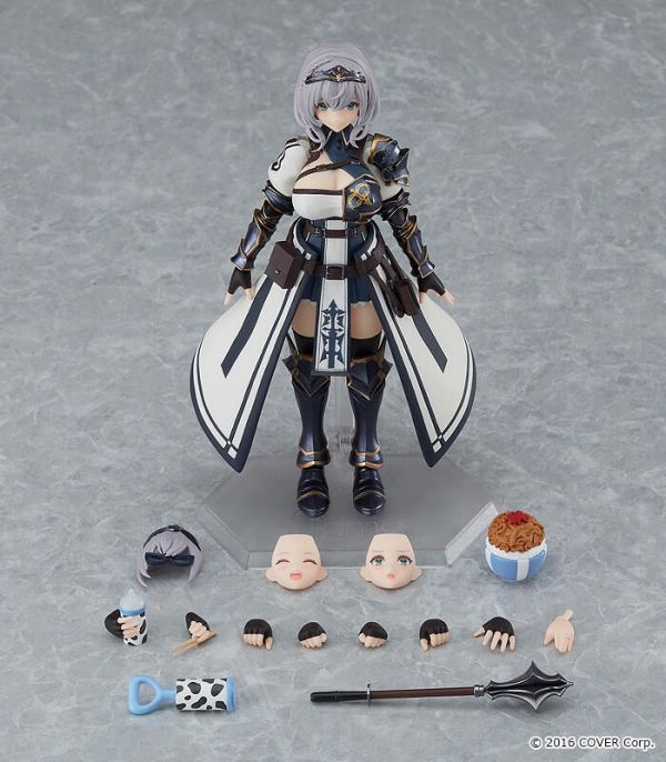 好微笑 代理版 GSC figma hololive 白銀諾艾爾 