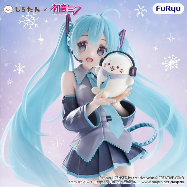 預購9月 Furyu 景品 Exceed Creative 海豹小白×初音未來 