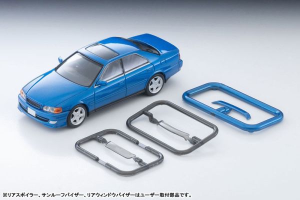 預購11月 TOMYTEC 1/64 豐田 Chaser 2.5 Tourer V 藍 98年 塗裝完成品 