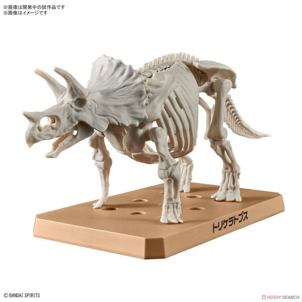 萬代 BANDAI 恐龍組裝模型 #02三角龍 