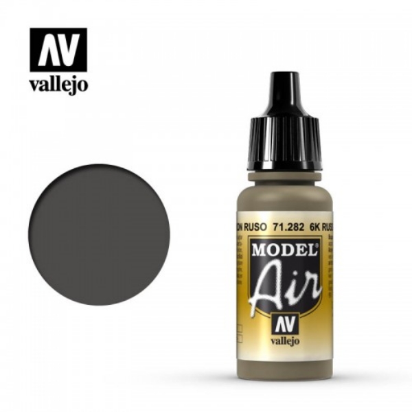 西班牙 Vallejo AV水性漆 Model Air 71282 6K俄羅斯棕色 17ml 