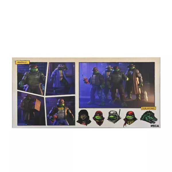 預購10月 NECA 忍者龜 流氓神龜 Gangster Turtles 7吋 可動 4入套組 