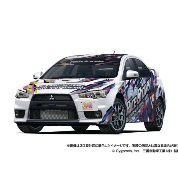 青島社1/24 痛車#3《賽馬娘》ver.2 CZ4A 藍瑟 Evolution X 最終版'15 模型 