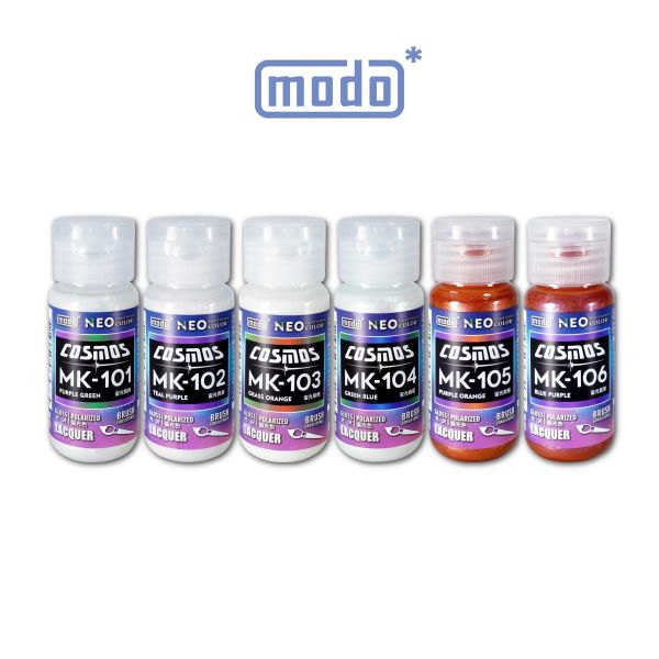 摩多製漆所 MODO 硝基漆 NEO 宙光系列色 筆塗用濃度 30ml 