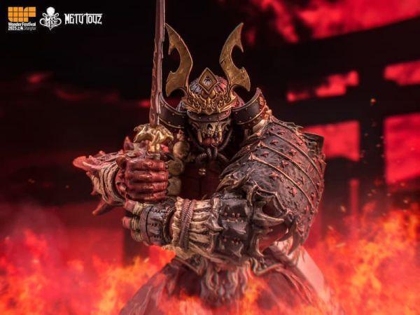 Metytoyz 鬼滅修羅 瀧川 紅鬼武士 1:10 可動 WF限定 