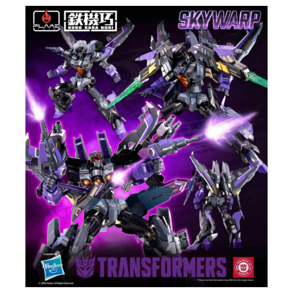 預購27年3月 千值練 [鐵機巧] 變形金剛 天彎 Skywarp 合金可動完成品 