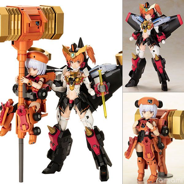 壽屋 FRAME GIRL 勇者王 STAR GAOGAIGAR星之勇者王 套組 19cm 組裝 