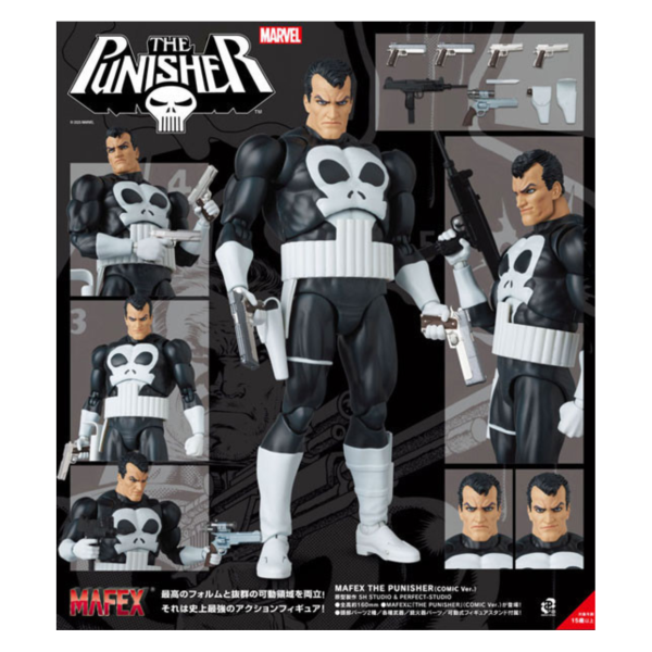 預購26年6月 MAFEX 漫威 制裁者 漫畫版 可動完成品 