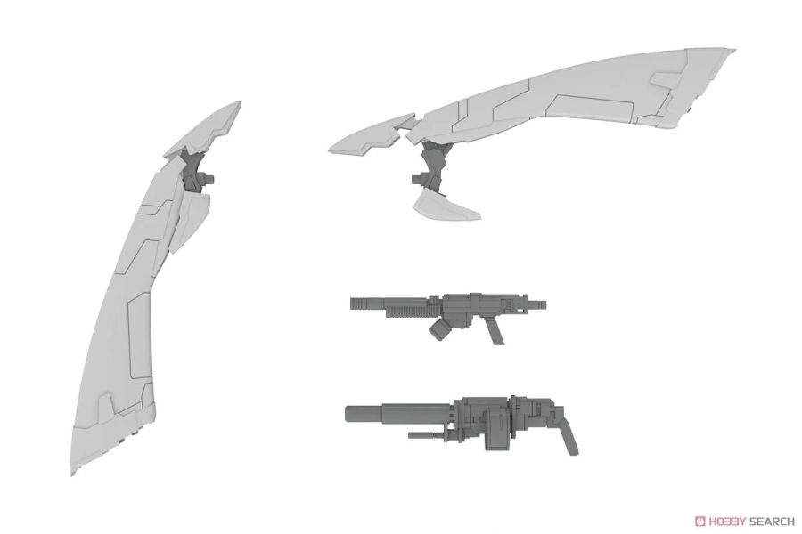 PLUM 1/48 裝甲步兵用擴展組A 組裝模型 不含本體 