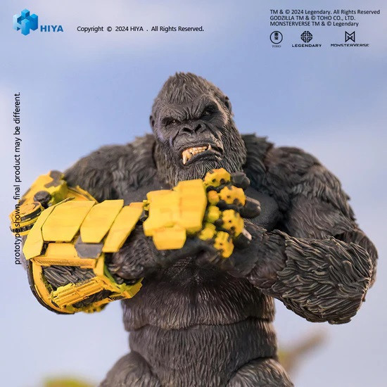 海雅 HIYA 哥吉拉大戰金剛2：帝國崛起 金剛 機械手套 16CM 可動完成品 