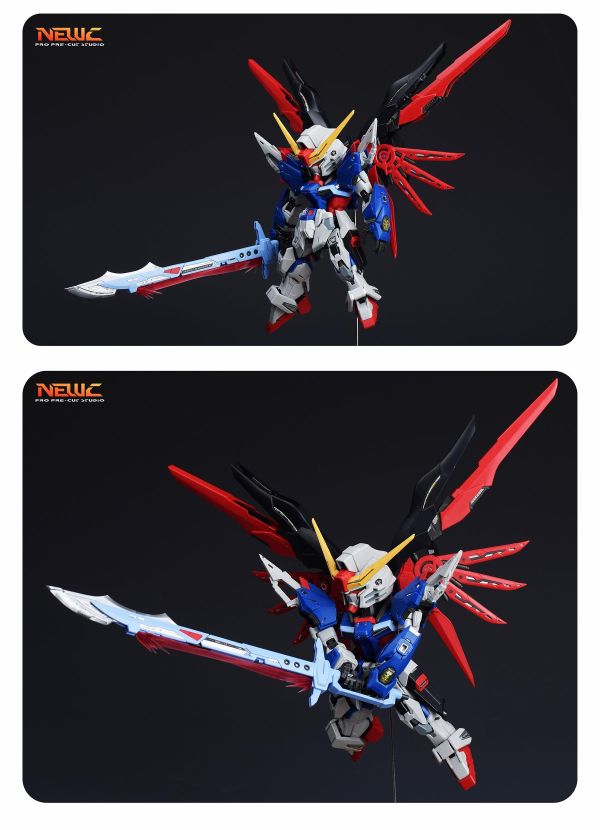 預購第三季 新月 MGSD命運鋼彈 武器(劍、炮)透明特效件 