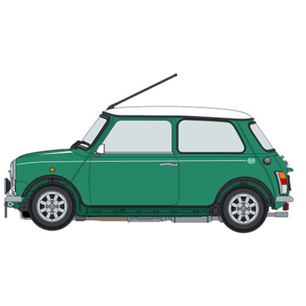 預購11月 長谷川 1/24 Mini Cooper Heritage 系列 杏仁綠 (1997) 