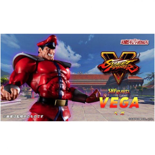 萬代 BANDAI 代理版 S.H.F 快打旋風 街頭霸王 魂商店限定 VEGA 維加 將軍 <現貨> 