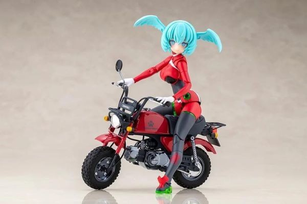 預購27年5月 壽屋 組裝模型 一般版 女神裝置 PUNI.MOFU 賽車鴞 with 本田 Z50J大猩猩 