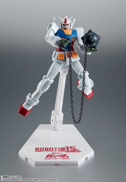 萬代 代理版 ROBOT魂 RX-78-2鋼彈 ver.A.N.I.M.E. R魂15周年紀念 