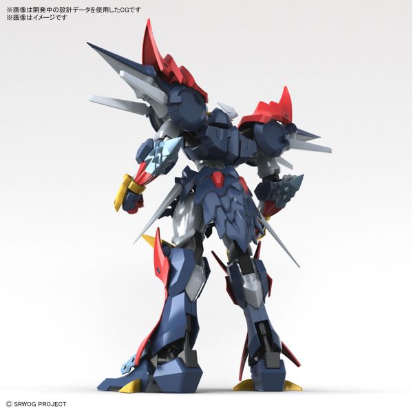 萬代 BANDAI HG 超軍神 大前卡 機器人大戰OG 組裝模型 