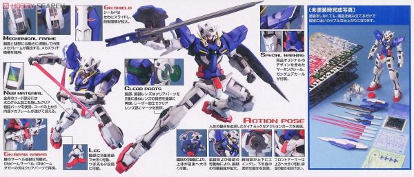 萬代 BANDAI MG 1/100 GN-001 GUNDAM EXIA 能天使鋼彈 組裝模型 