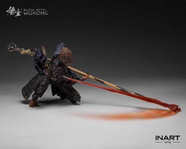 預購10-12月 InArt 1/12 黑神話 孫悟空 黑悟空 青銅盔甲 豪華版 