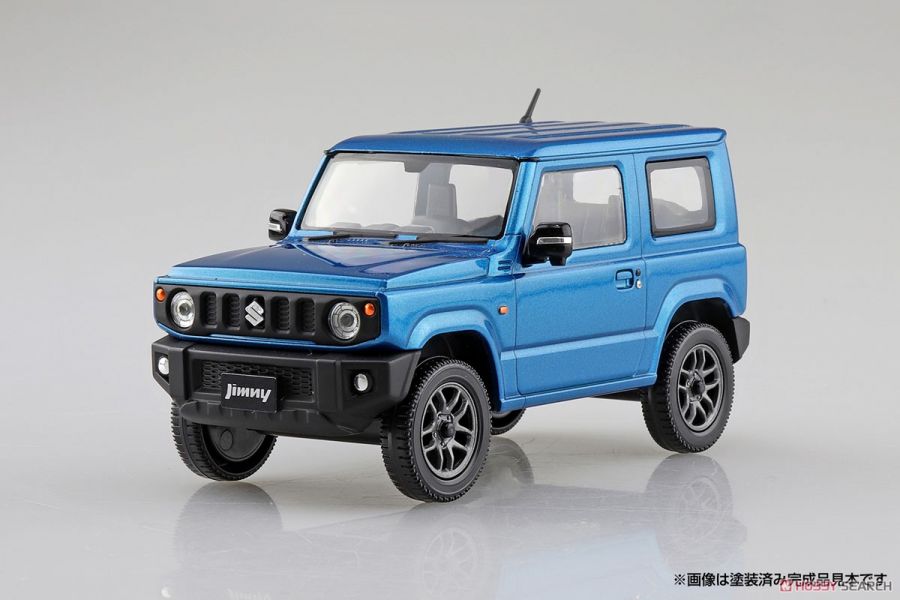 青島社 AOSHIMA 1/32 SNAP KIT 08-C 鈴木 SUZUKI JIMNY 活潑藍 (多色成型免膠水)  