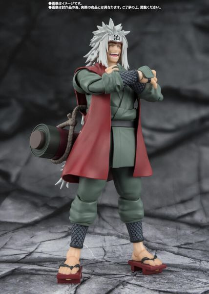 萬代 SHF 火影忍者 自來也 術極緻之木葉豪傑 仙人模式 