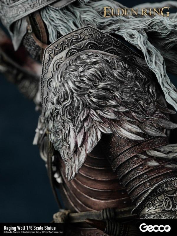 預購12月 千值練 GECCO 艾爾登法環 1/6 白狼戰鬼 塗裝完成品 雕像 