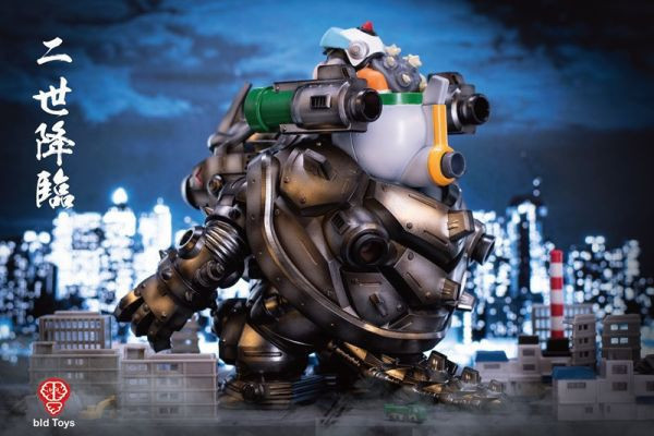 bid Toys 機巴二世套裝組 KIBAR II set 軟膠公仔 18x20x19cm 