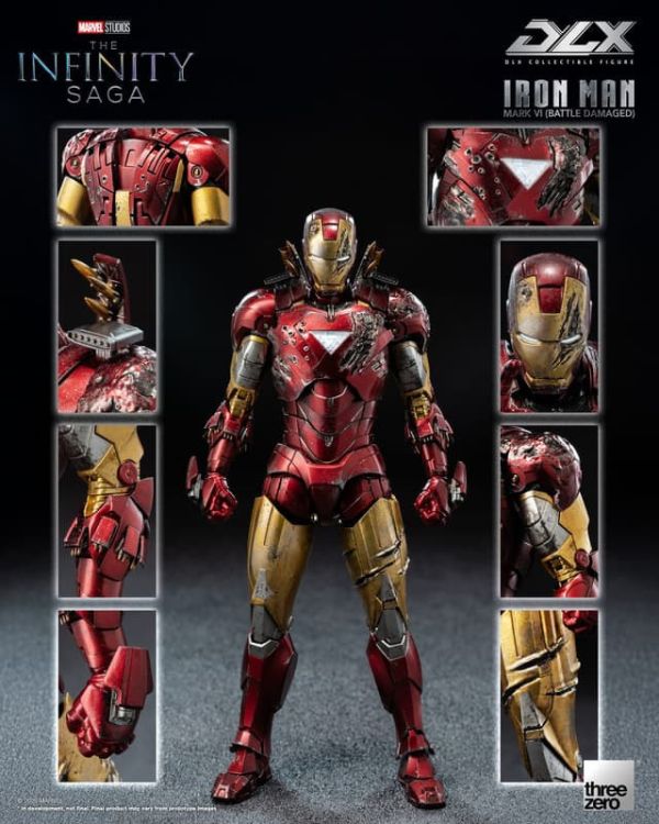 預購26年1-3月 Threezero DLX 無限傳奇 鋼鐵人 Mark 6 戰損版 海外版 