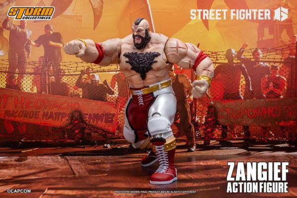 STORM TOYS 快打旋風6 街頭霸王6 桑吉爾夫 1/12 可動完成品 