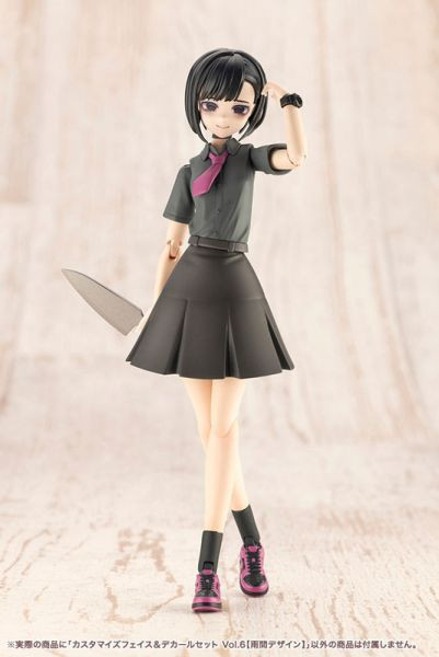 壽屋 KOTOBUKIYA 1/10 創彩少女庭園 自訂臉部＆水貼套組Vol.6 雨間設計 