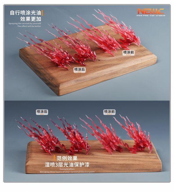 新月 MG 天狼型獵魔鋼彈 特效造型手(紅) 