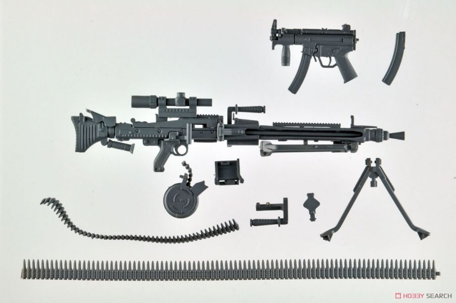 TOMYTEC 1/100 Diocom Weapons DCML02 SET A 機關槍組 組裝模型 