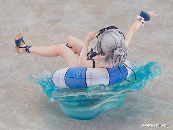 好微笑 GSC 代理版 hololive 白銀諾艾爾 泳裝Ver. 再販 1/7 PVC完成品 
