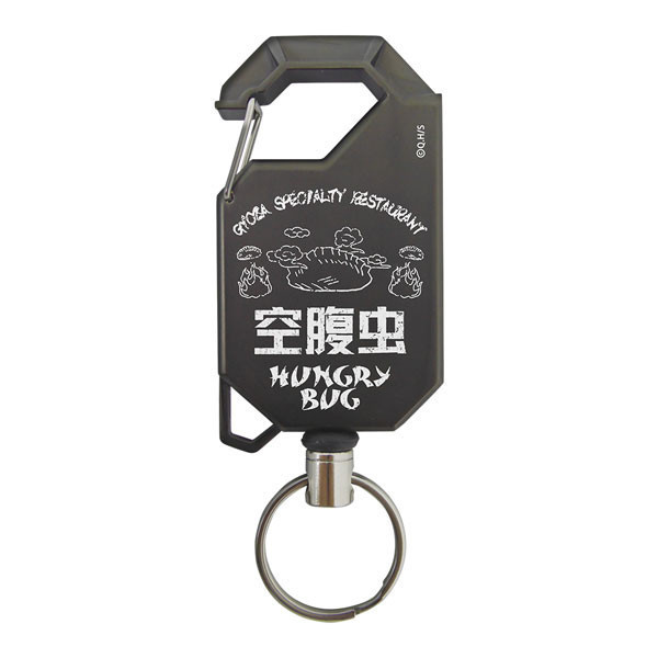 預購4月 COSPA 4296-0259「空腹蟲」伸縮鑰匙圈扣 