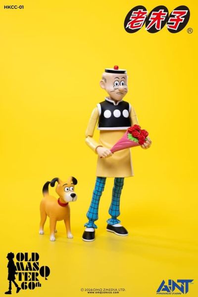 預購8月 AINT Production HKCC-01 1/12可動 老夫子 60週年紀念版 