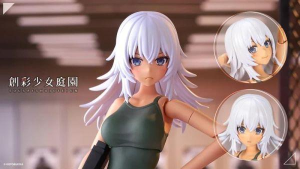 壽屋 創彩少女庭園 訓練狼小姐 一般版 組裝模型 