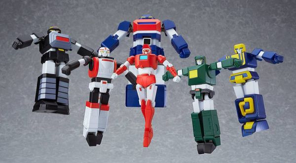 現貨 GSC 好微笑 代理版 MODEROID 六神合體雷霆王 組裝模型 再販 