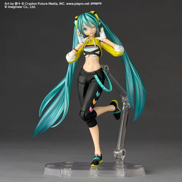 預購26年2月 海洋堂Revoltech 山口式 初音未來 MIKU 健身拳擊 