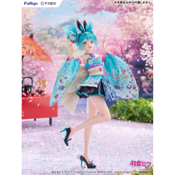 預購25年9月 F:NEX 初音未來 和風兔女郎 1/7 PVC完成品 