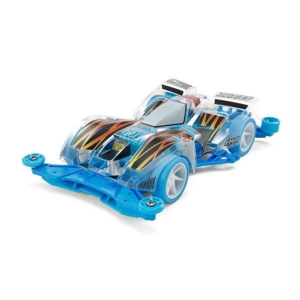 預購12月 TAMIYA 田宮 四驅車 爆走兄弟 雷霆之星XTO 天藍色特仕版 透明車身 再版 