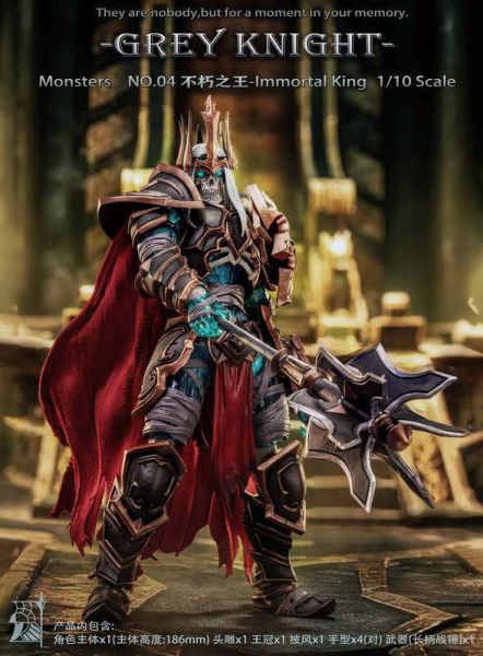 預購26年3月 灰騎士工作室 GreyKnight 不朽之王 Immortal King