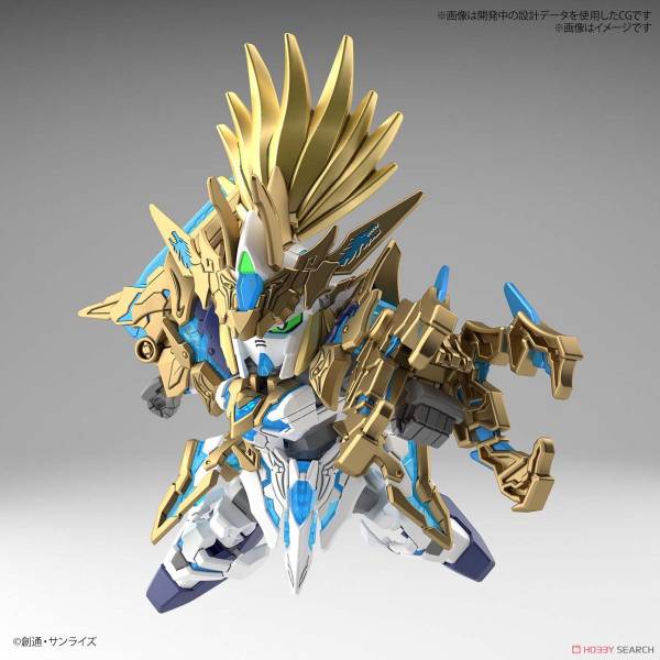 萬代 BANDAI 組裝模型 SD鋼彈世界 群英集 #17 龍尊劉備 獨角獸鋼彈 