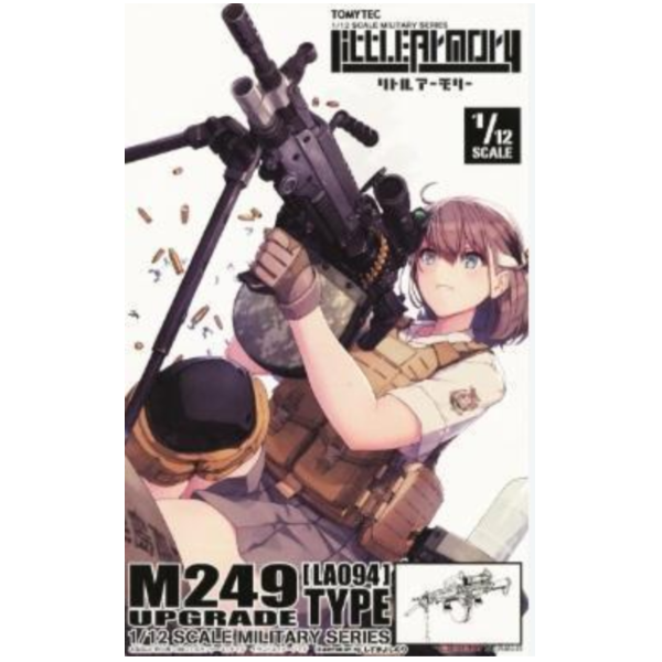 預購9月 TOMYTEC 1/12 LittleArmory (LA094) M249 升級型 