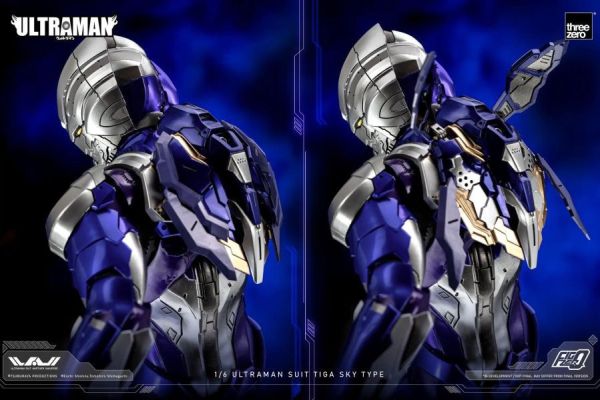 THREEZERO 超人力霸王 FigZero 1/6 迪卡 31.6cm 天空版 可動公仔 