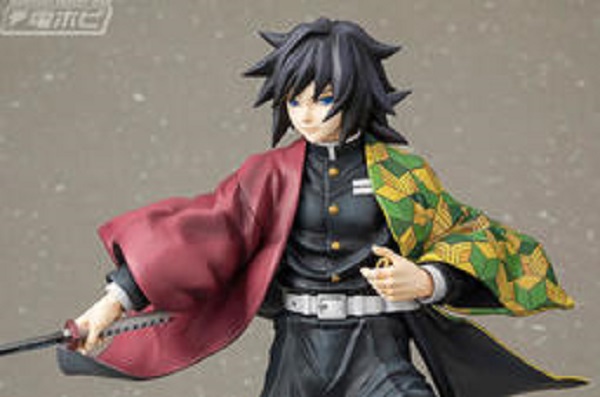 MEGAHOUSE 代理版 GEM 鬼滅之刃 富岡義勇 日輪刀 PVC 完成品 