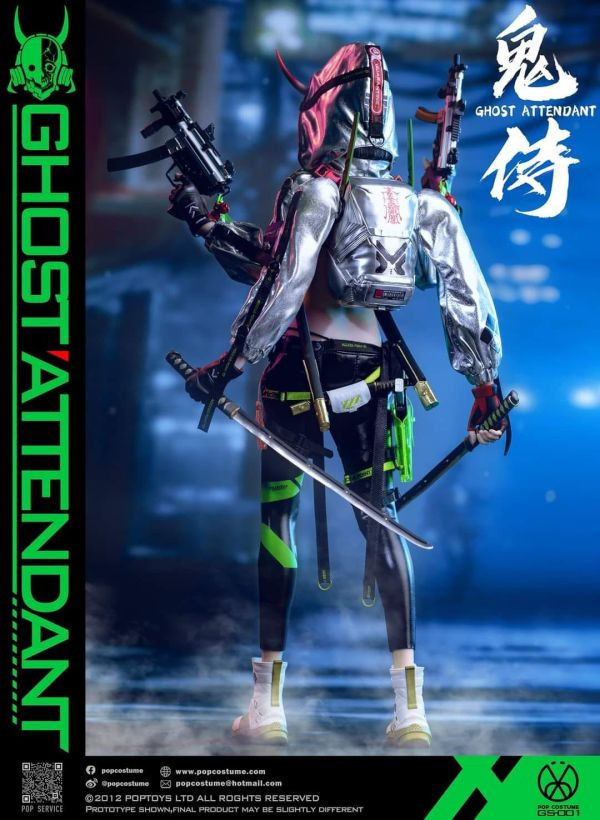 POP COSTUME 1/6 鬼侍 可動人偶 GS-001 1118 