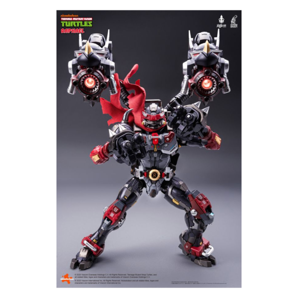 預購日期未定 HeatBoys MechaHeat系列 合金機甲 忍者龜 拉斐爾 40週年紀念版 赤煞 