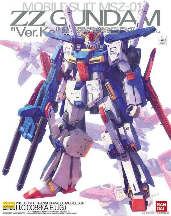 DL大林水貼 UC27 MG ZZ鋼彈 Ver.KA 高品質超薄水貼 