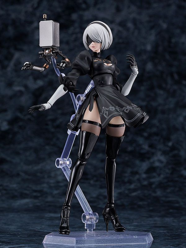 好微笑 GSC 代理版 尼爾自動人形 figma 2B (寄葉二號B型) 可動完成品 
