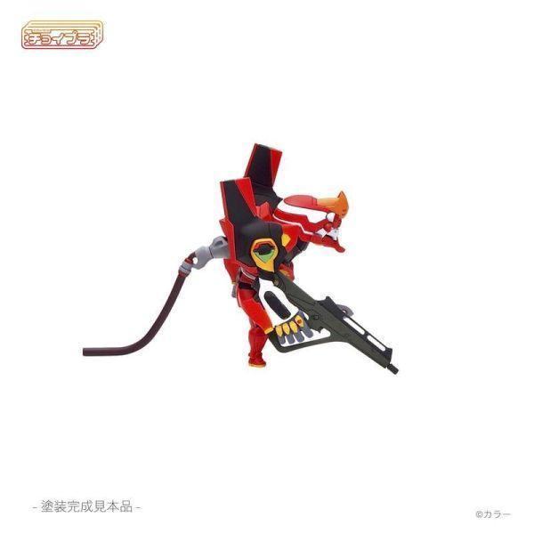Cavico 無上色組裝模型 CHOIPLA 新世紀福音戰士 EVA 2號機 